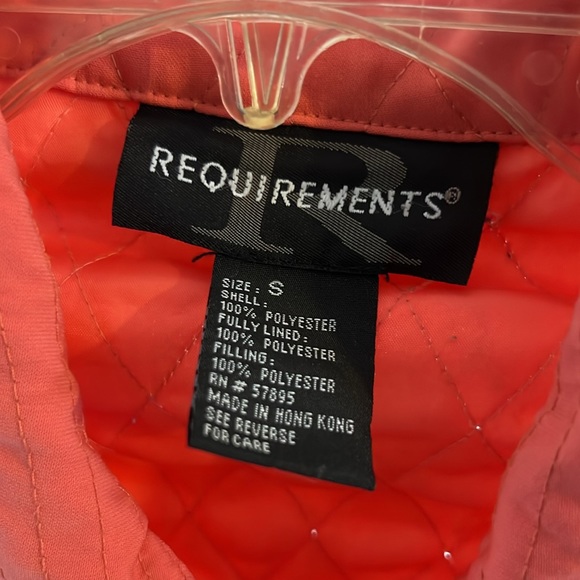 Requirements button down lightweight jacket for women with snap buttons. Sz S - Picture 6 of 7